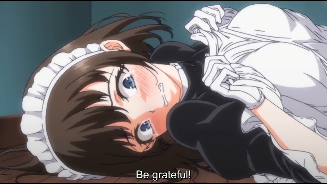 Maid Kyouiku. Botsuraku Kizoku Rurikawa Tsubaki The Animation Ep 1